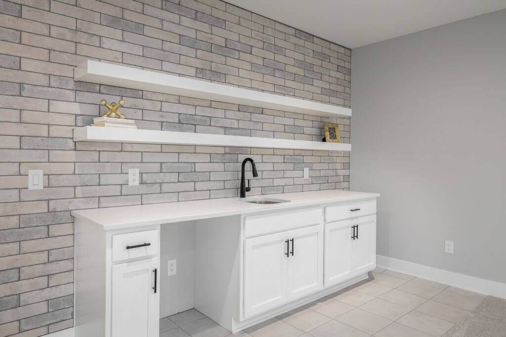 second kitchen area in a KRM custom home