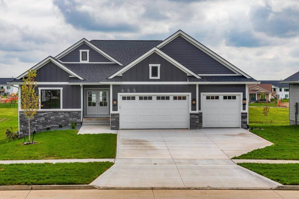 Single level KRM custom home