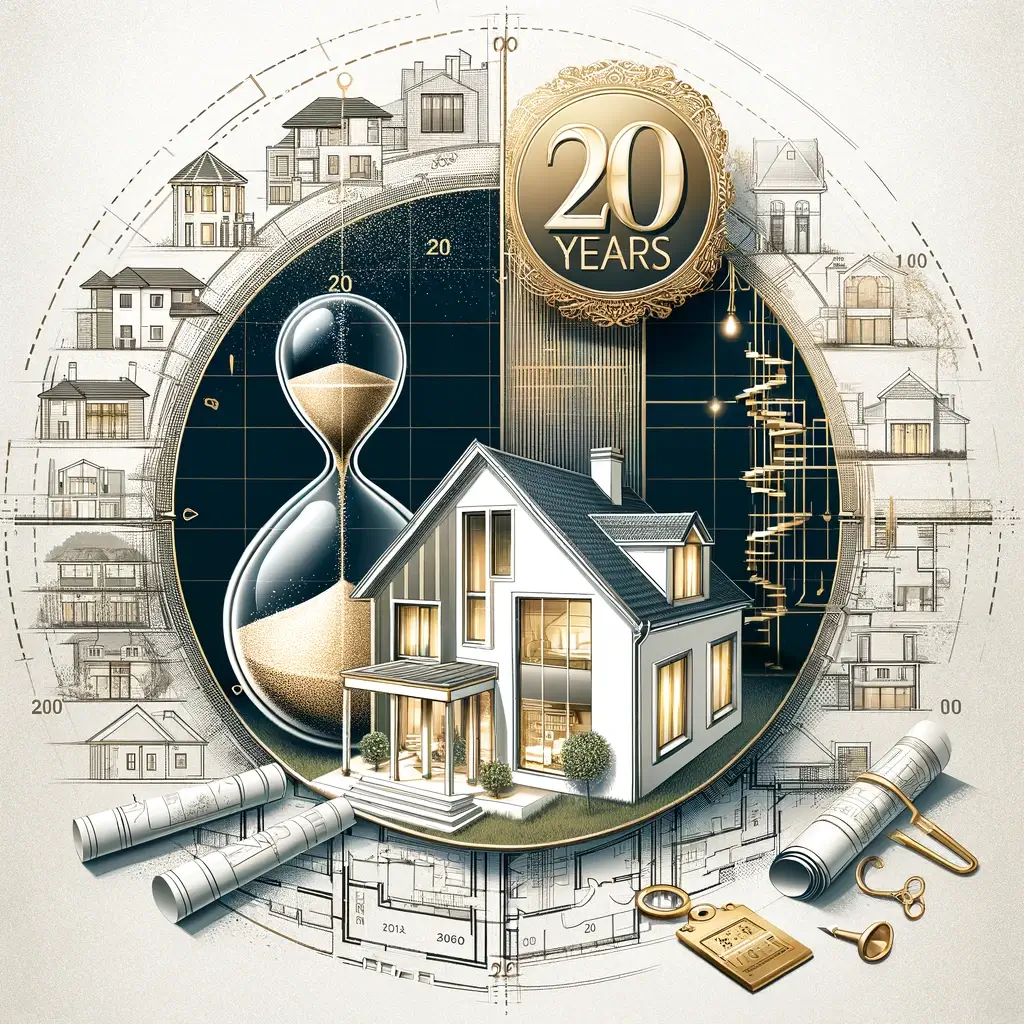 KRM 20 year anniversary blog post graphic.